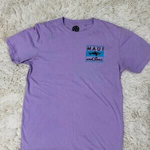 Purple maui and sons graphic